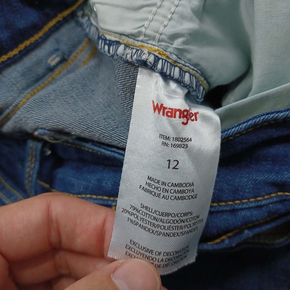 Wrangler Jeans Womens 12 Blue Denim Bootcut Western Workwear Casual - Picture 4 of 9